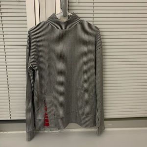 Zara Stripes Black and White Turtleneck